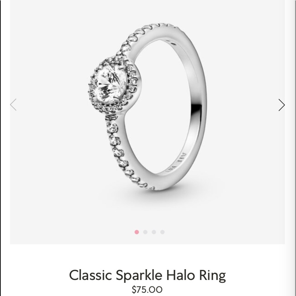 Pandora Circle Halo ring